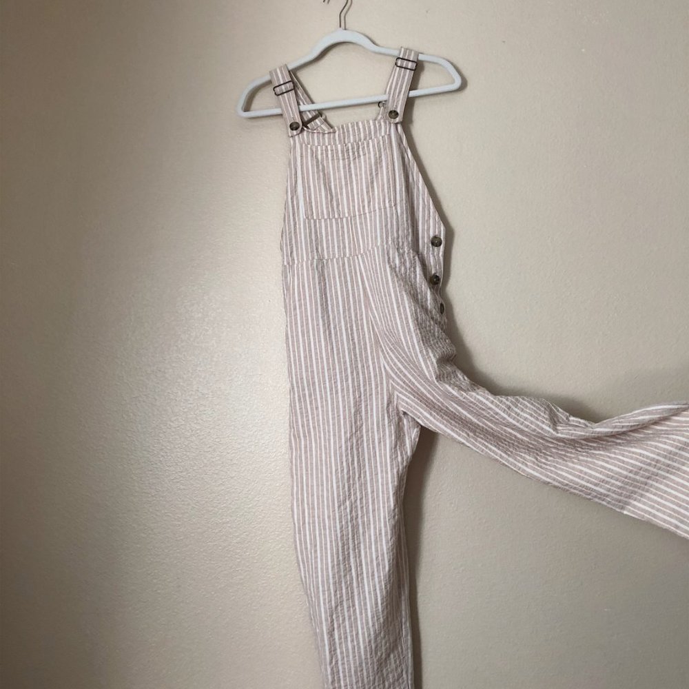 LINEN OVERALLS - Picture 2 of 3